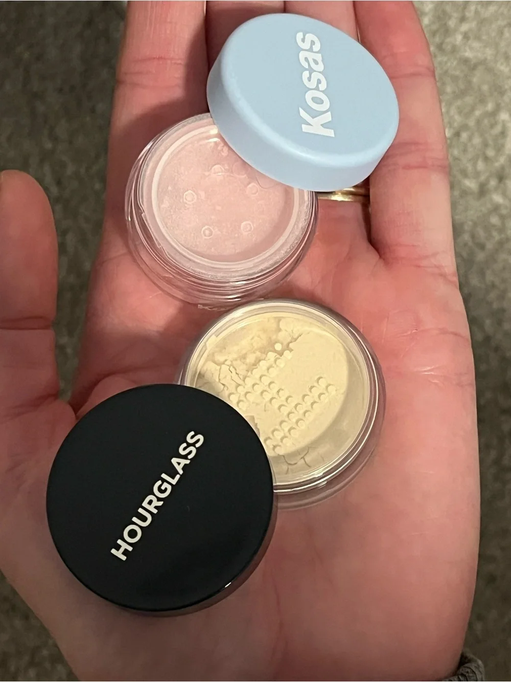 Kosas Cloud Set & Hourglass Translucent Setting Powder - Minis